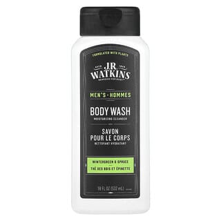 J R Watkins, Gel douche pour hommes, Gaulthérie et épicéa, 532 ml