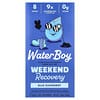 Waterboy, Weekend Recovery, Mezcla para preparar bebidas con electrolitos e hidratación, Frambuesa azul, 8 sobrecitos, 7 g (0,25 oz) cada uno