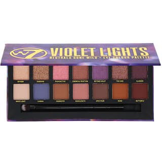 W7, Violet Lights,Neutrals Gone Wild, Eye Colour Palette, 0.39 oz (11.2 g)