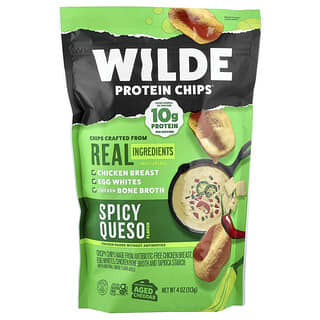 Wilde Brands, Protein Chips®, Spicy Queso, 4 oz (113 g)