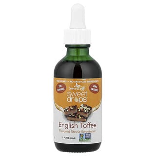 SweetLeaf Stevia, Sweet Drops, englisches Toffee, 60 ml (2 fl. oz.)