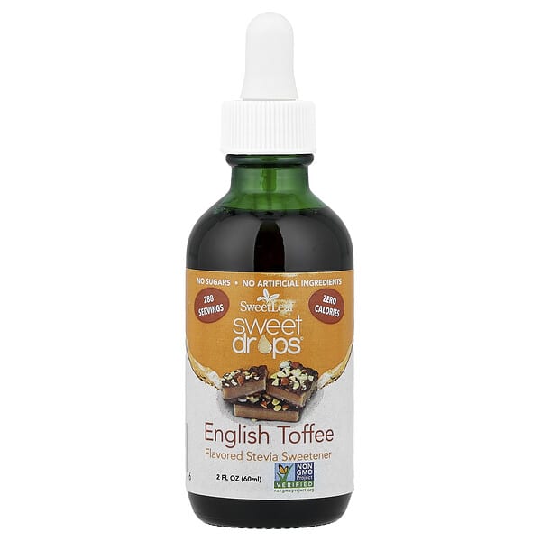 SweetLeaf Stevia, Sweet Drops®, 잉글리시 토피, 60ml(2fl oz)