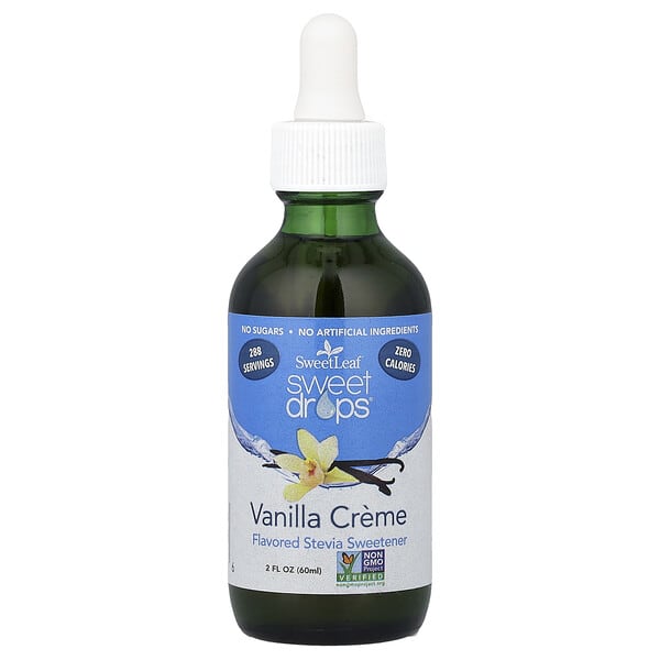 SweetLeaf Stevia, Sweet Drops®, 바닐라 크림, 60ml(2fl oz)