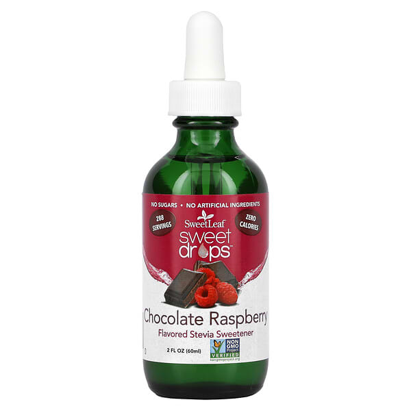 Wisdom Natural, SweetLeaf, Sweet Drops, Chocolate Raspberry, 2 fl oz