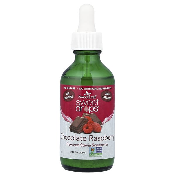SweetLeaf Stevia, Sweet Drops®, 초콜릿 라즈베리 맛, 60ml(2fl oz)