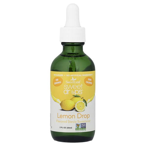 SweetLeaf Stevia, Sweet Drops®, 레몬 드롭, 60ml(2fl oz)
