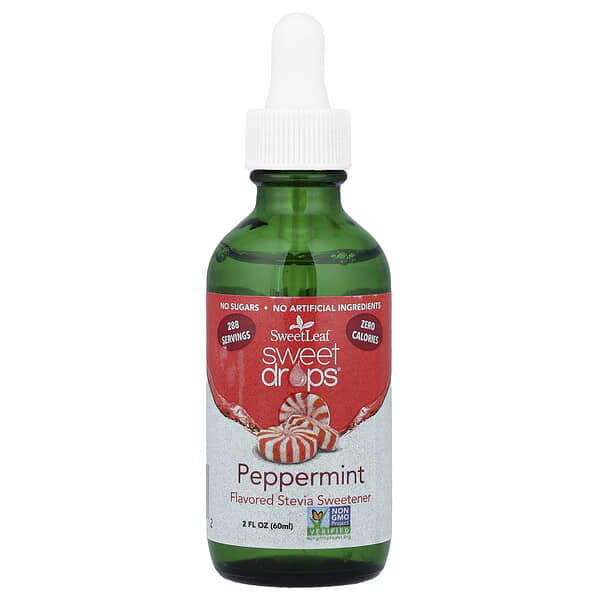 SweetLeaf Stevia, Sweet Drops®, 페퍼민트, 60ml(2fl oz)