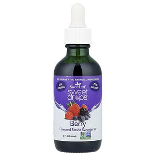 SweetLeaf Stevia, Sweet Drops, Berry, 2 fl oz (60 ml)