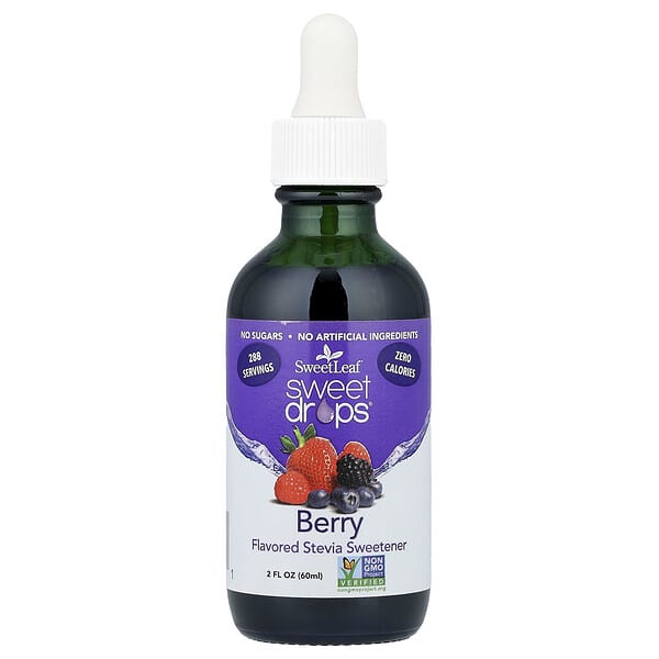 SweetLeaf Stevia, Sweet Drops, 베리, 60ml(2fl oz)