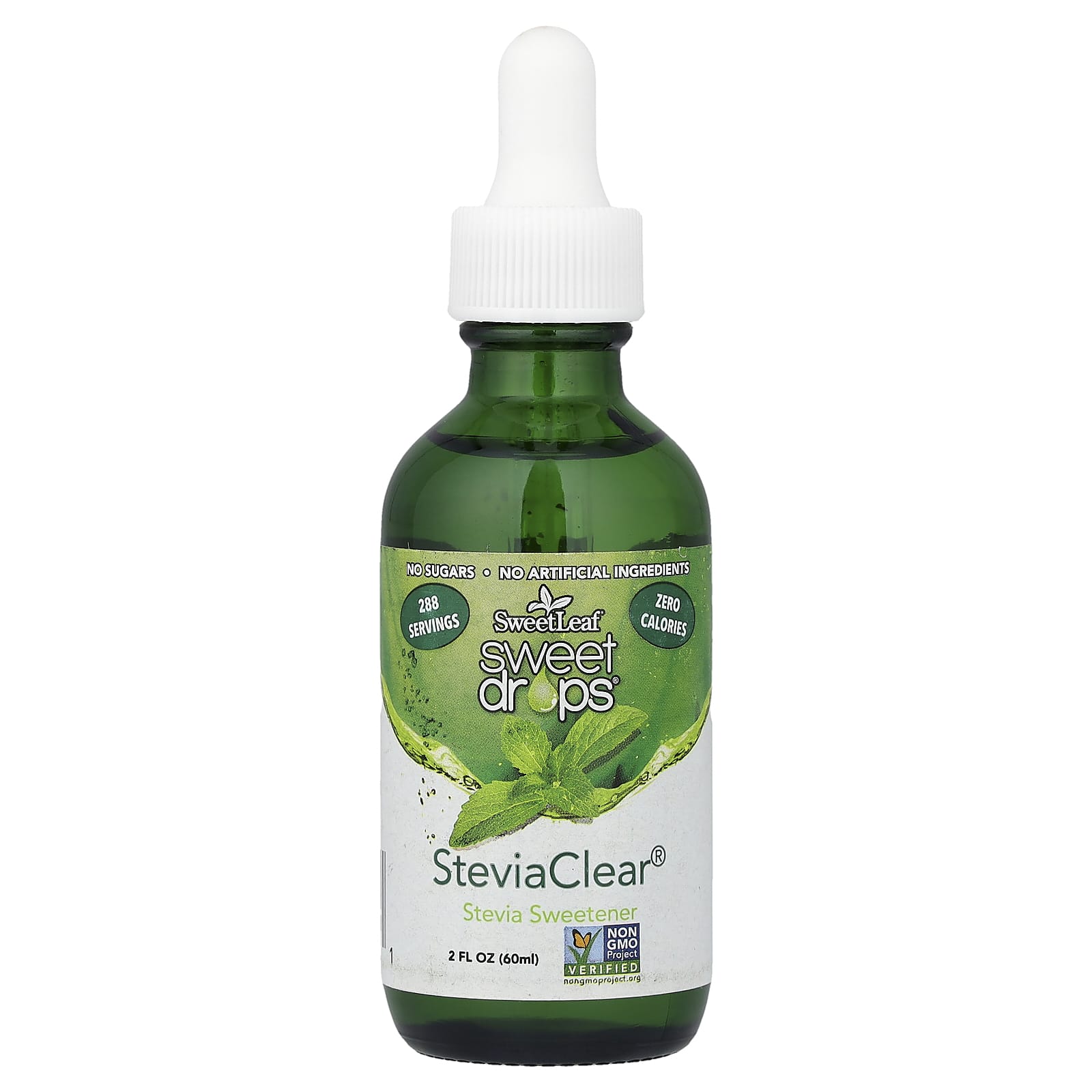 SweetLeaf Stevia, Sweet Drops®, SteviaClear®, 60 мл (2 жидк. унции)