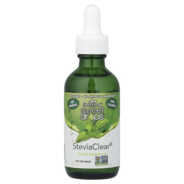 SweetLeaf Stevia, Sweet Drops®, SteviaClear®, 60ml(2fl oz)