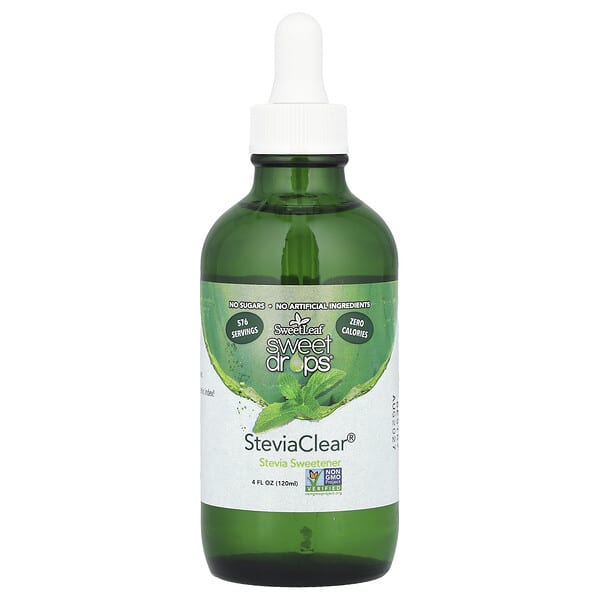 SweetLeaf Stevia, Sweet Drops®, SteviaClear®, 120ml(4fl oz)