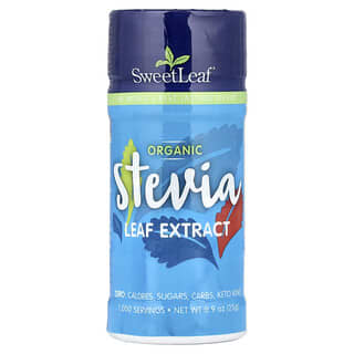 SweetLeaf Stevia, органический экстракт листьев стевии, 25 г (0,9 унции)