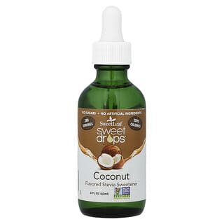 SweetLeaf Stevia, Sweet Drops®, Coconut, 2 fl oz (60 ml)