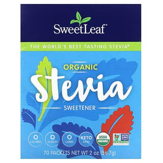 Wisdom Natural, Organic Stevia Sweetener, 70 Packets, 2 oz (56.7 g)
