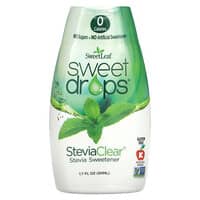 ويسدوم ناتورال‏, SweetLeaf ، قطرات حلوة ، SteviaClear ، 1.7 أونصة سائلة (50 مل)