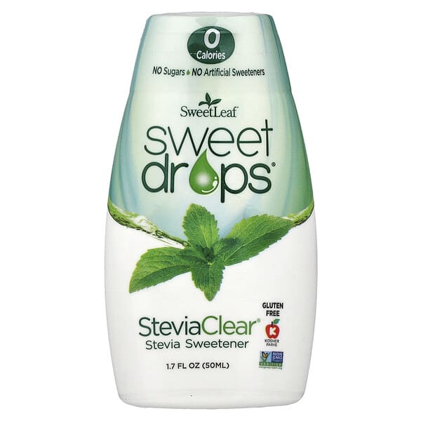 SweetLeaf Stevia, Sweet Drops®, SteviaClear®, 50ml(1.7fl oz)