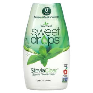 Wisdom Natural, SweetLeaf, Gotas dulces, SteviaClear`` 50 ml (1,7 oz. Líq.)