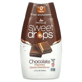 Wisdom Natural, SweetLeaf，甜滴剂，巧克力味，1.7 液量盎司（50 毫升）