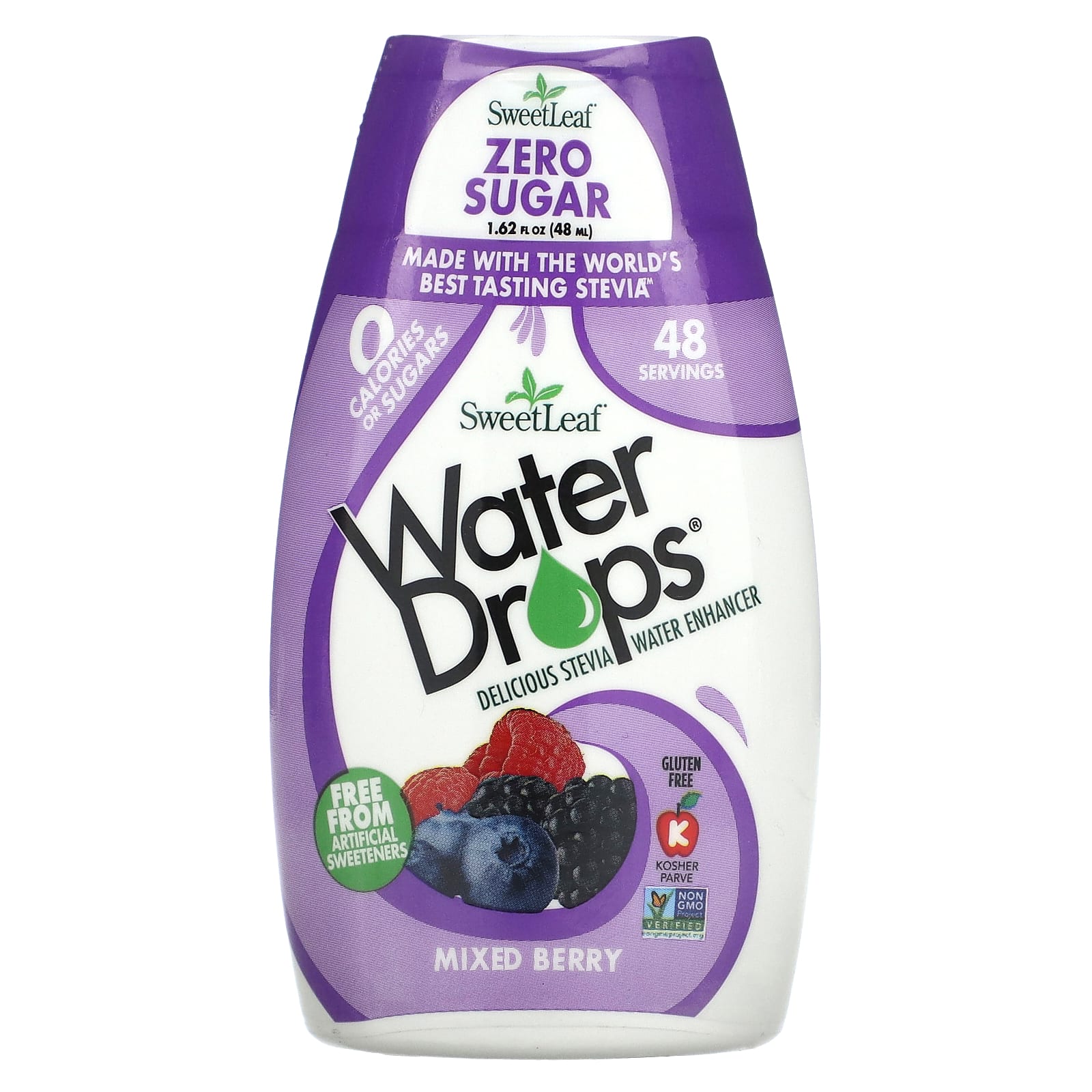 Wisdom Natural, SweetLeaf, Water Drops, Delicious Stevia Water Enhancer