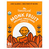 SweetLeaf, Endulzante orgánico granulado de fruto del monje, 80 sobres, 64 g (2,26 oz)