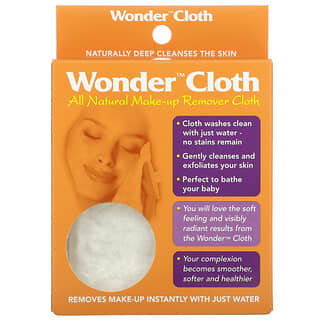 Wonder, All Natural Make-Up Remover Cloth, 1 Cloth