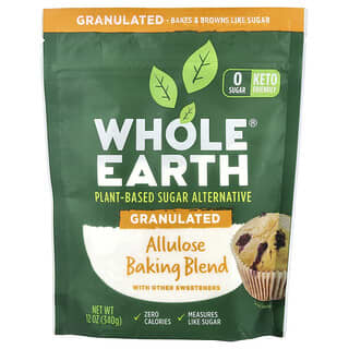 Whole Earth, Mélange à pâtisserie à l'allulose, granulé, 340 g