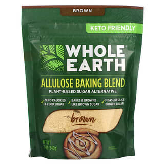 Whole Earth, Allulose Baking Blend, Brown, 12 oz (340 g)