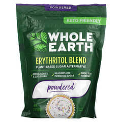 Whole Earth, Mélange d'érythritol, en poudre, 340 g