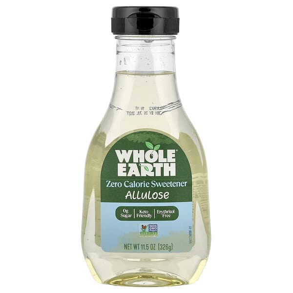 Whole Earth, 液體阿洛酮糖，11.5 盎司（326 克）