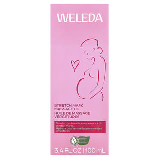 Weleda, Mama, массажное масло от растяжек, с экстрактом миндаля, 100 мл (3,4 жидк. унции)