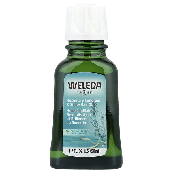 Weleda, 컨디션 & 샤인 헤어 오일, 로즈메리 추출물, 50ml(1.7fl oz)