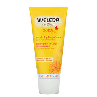 Weleda, Baby, Nourishing Body Cream, Calendula Extracts, 2.5 fl oz (75 ml)