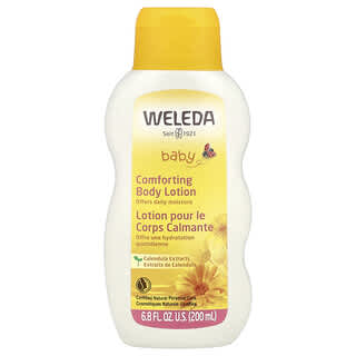 Weleda, Bébé, Lait corporel réconfortant, Calendula, 200 ml