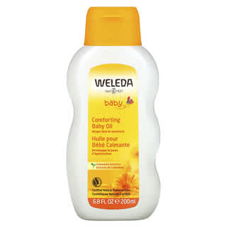 Weleda, Baby, успокаивающее масло для детей, с экстрактами календулы, 200 мл (6,8 жидк. унции)