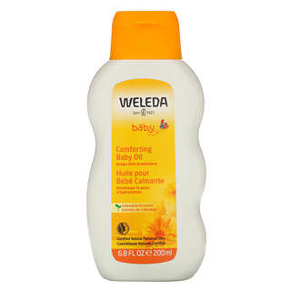 Weleda, Baby, Comforting Baby Oil, Calendula Extracts, 6.8 fl oz (200 ml)