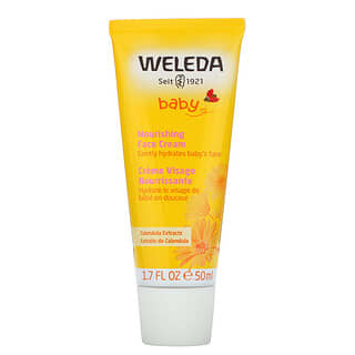 Weleda, Baby, Nourishing Face Cream, pflegende Gesichtscreme für Babys, Ringelblumenextrakte, 50 ml (1,7 fl. oz.)