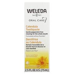 Weleda, Oral Care, Calendula Toothpaste, Gentle Fennel, 2.5 fl oz (75 ml)