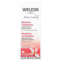 Weleda, Oral Care, Ratanhia Toothpaste, Peppermint, 2.5 fl oz (75 ml)