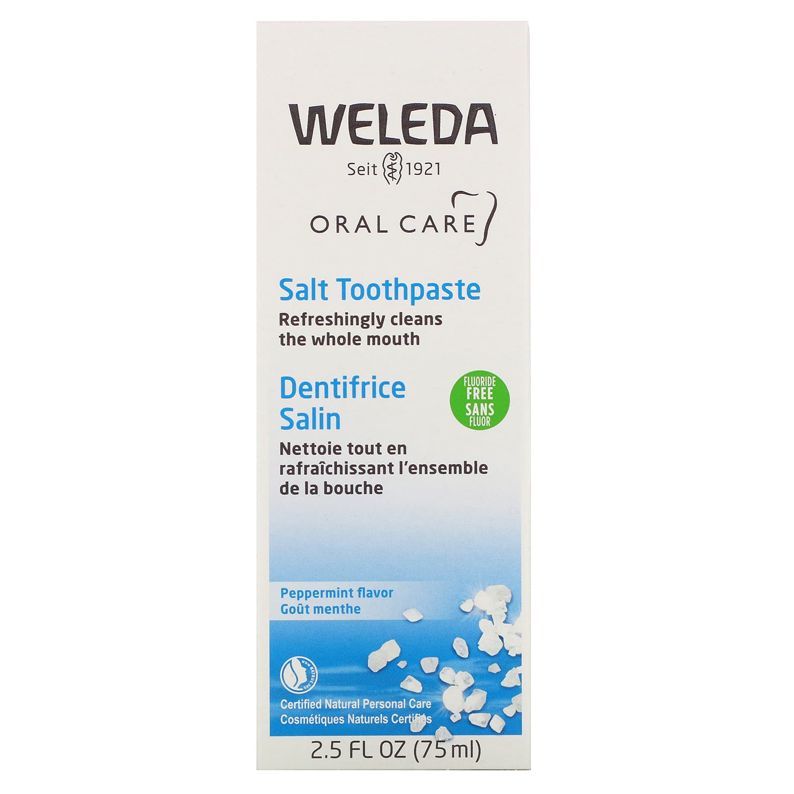 330円 正規販売店 Weleda ヴェレダ 歯みがき ハーブ 75ml 1本