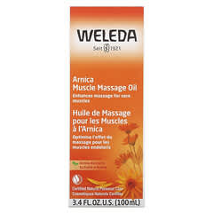 Weleda, Массажное масло для мышц, экстракт арники, 3,4 жидкой унции (100 мл)