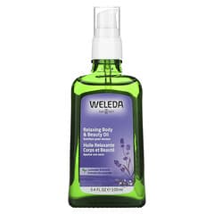 Weleda, Entspannendes Körper- und Schönheitsöl, Lavendelextrakte, 3,4 fl. oz (100 ml)