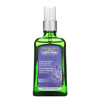Weleda, Aceite relajante para el cuerpo y de belleza, extractos de lavanda, 3,4 fl oz (100 ml)