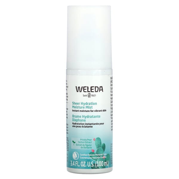 Weleda, シアーハイドレーションモイスチャーミスト、100ml（3.4液量オンス）