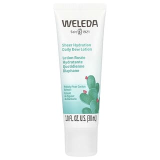 Weleda, Sheer Hydration, Daily Dew Lotion, Prickly Pear Cactus Extract, 1 fl oz (30 ml)