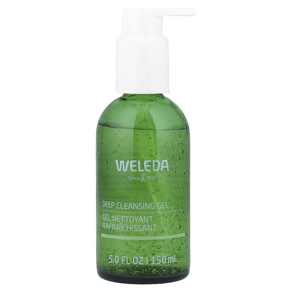 Weleda, 딥 클렌징 젤, 알로에베라 및 위치하젤, 150ml(5fl oz)