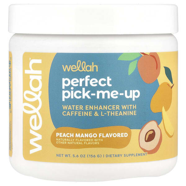 Wellah, Perfect Pick-Me-Up, Peach Mango, 5.6 oz (156 g) (Discontinued Item) — product photo 1