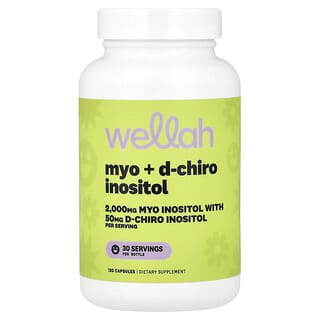 ويلا‏, إينوزيتول Myo + D-Chiro‏، 120 كبسولة
