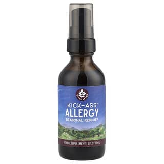 WishGarden Herbs, Kick-Ass™ Allergy, saisonale Unterstützung bei Allergien, 59 ml (2 fl. oz.)