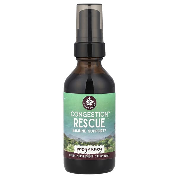 WishGarden Herbs Congestion™ Rescue, Pregnancy, 2 fl oz (59 ml)